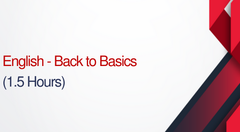 English - Back to Basics