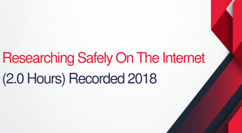 Researching Safely On The Internet - 2 hours (.2 CEUs)